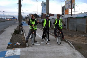 Seremi de Vivienda y Urbanismo recorrió ciclovías de Rancagua para comprobar en terreno su utilidad