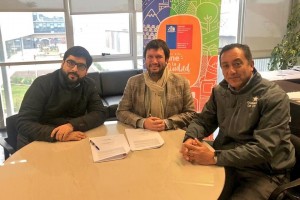 Rancagua: Con balón en mano SERVIU O’Higgins, Seremi del Deporte e IND firman convenio para realización de actividades deportivas en Parque Cordillera
