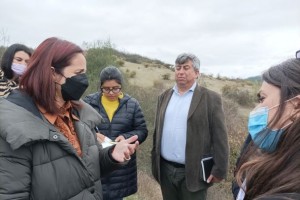 Intenso trabajo en terreno de directora (s) Serviu en Cardenal Caro